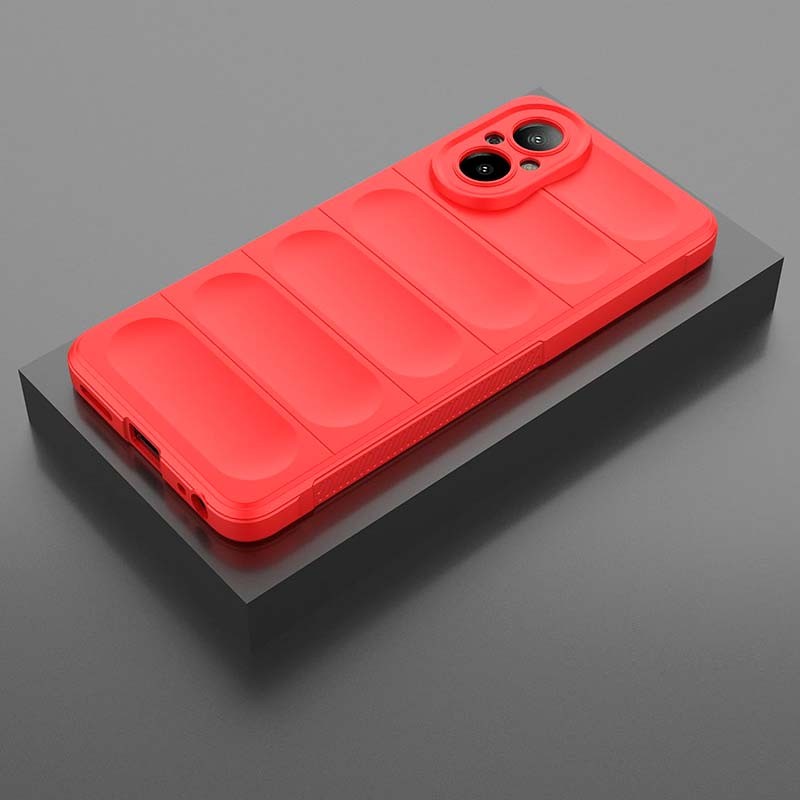 Capa de silicone vermelha Wave para Realme C67 4G - Item8