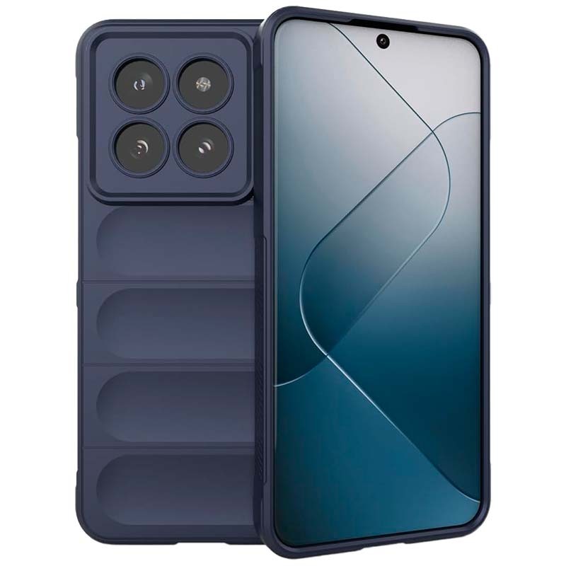 Capa de silicone azul Wave para Xiaomi 14 - Item