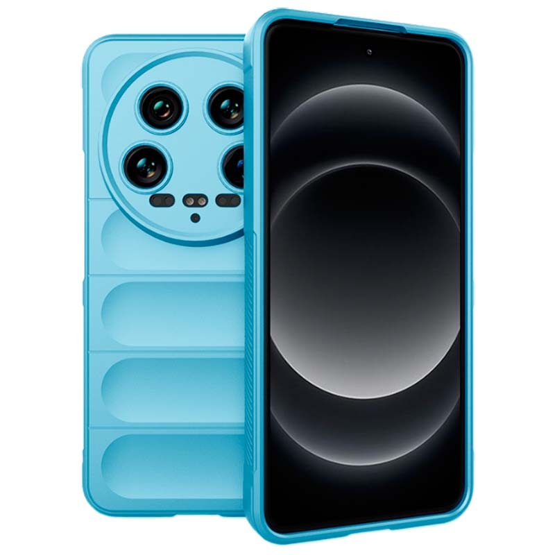 Coque en silicone bleu clair Wave pour Xiaomi 14 Ultra - Ítem