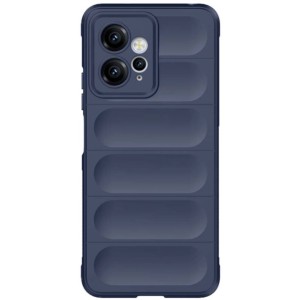 Coque en silicone bleue Wave pour Xiaomi Redmi Note 12 4G