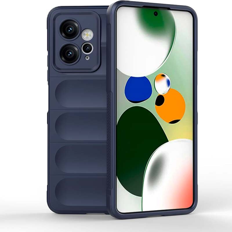 Funda de silicona azul Wave para Xiaomi Redmi Note 12 4G - Ítem1