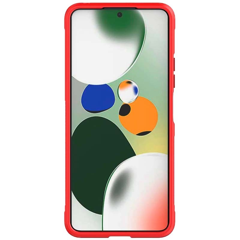 Coque en silicone rouge Wave pour Xiaomi Redmi Note 12 4G - Ítem1