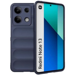 Coque en silicone bleue Wave pour Xiaomi Redmi Note 13 4G