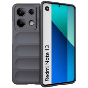 Capa de silicone cinzenta Wave para Xiaomi Redmi Note 13 4G