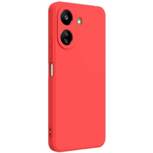 Coque Square Liquid Premium rouge pour Xiaomi Redmi 13C