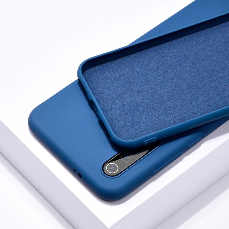 Funda de silicona Azul para Xiaomi Redmi Note 8