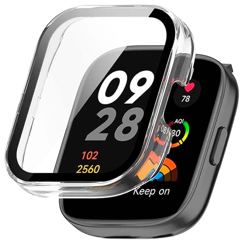 Coque PC + Verre Trempé Xiaomi Redmi Watch 3 Transparent - Ítem