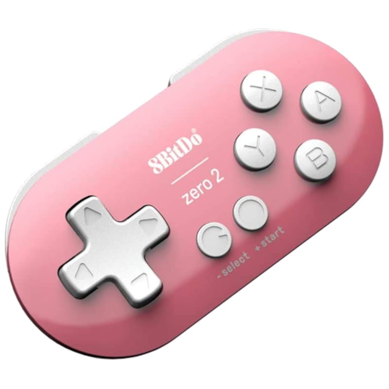 Gamepad 8BitDo Zero 2 Bluetooth Rosa - Ítem1