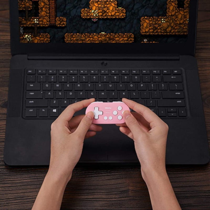 Gamepad 8BitDo Zero 2 Bluetooth Rosa - Ítem4