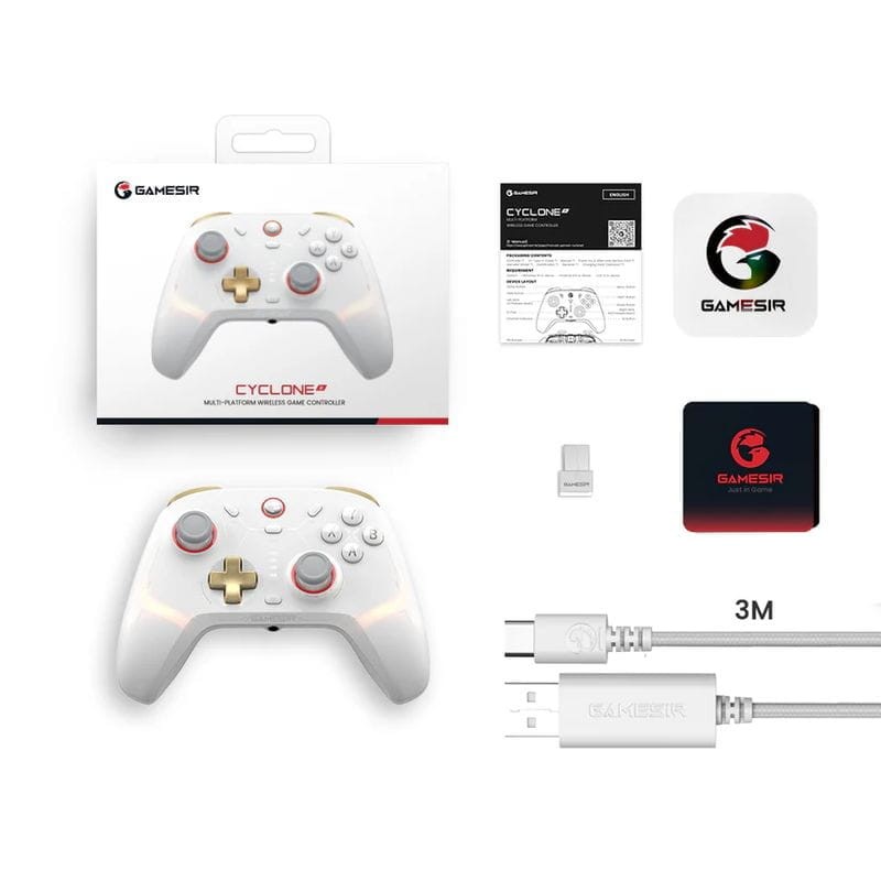 Mando GameSir Cyclone 2 Daybreak Blanco - Gamepad Nintendo Switch/PC/Smartphones - Ítem3