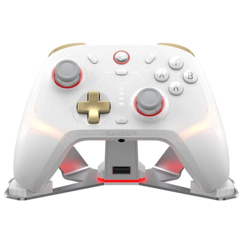 Mando GameSir Cyclone 2 Daybreak Blanco con soporte - Gamepad Nintendo Switch/PC/Smartphones - Ítem