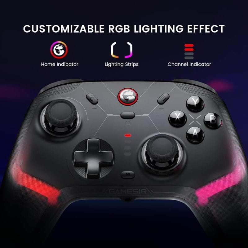 Gamepad GameSir Cyclone 2 Midnight Preto - Gamepad Nintendo Switch/PC/Smartphones - Item7