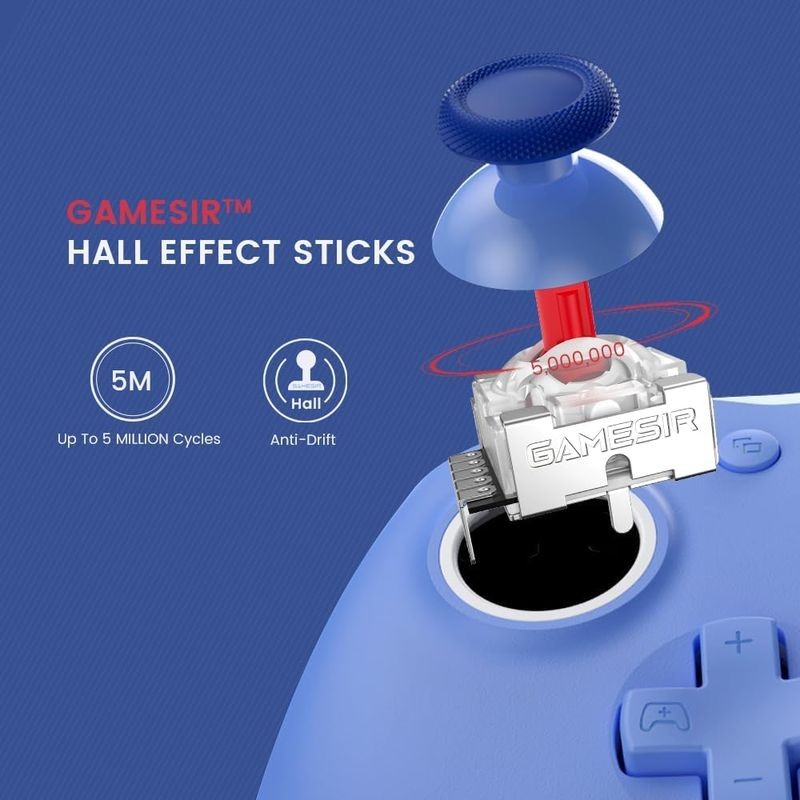 Gamepad GameSir G7 SE Azul Bluetooth para Switch/PC/Smartphone y Cable 3M para XBOX - Ítem3