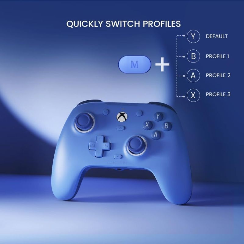 Gamepad GameSir G7 SE Azul Bluetooth para Switch/PC/Smartphone y Cable 3M para XBOX - Ítem8