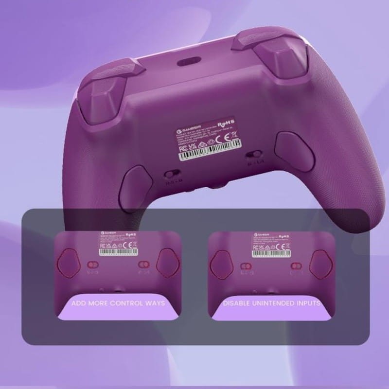 Gamepad GameSir G7 SE Morado Bluetooth para Switch/PC/Smartphone y Cable 3M para XBOX - Ítem3