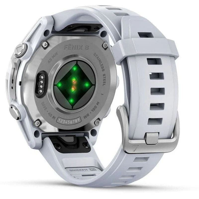 Garmin Fenix ​​​​8 AMOLED 43 mm Acier Blanc - Montre connectée - Ítem5