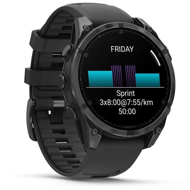 Garmin Fenix 8 AMOLED 47mm Acero Negro - Reloj Inteligente - Ítem2