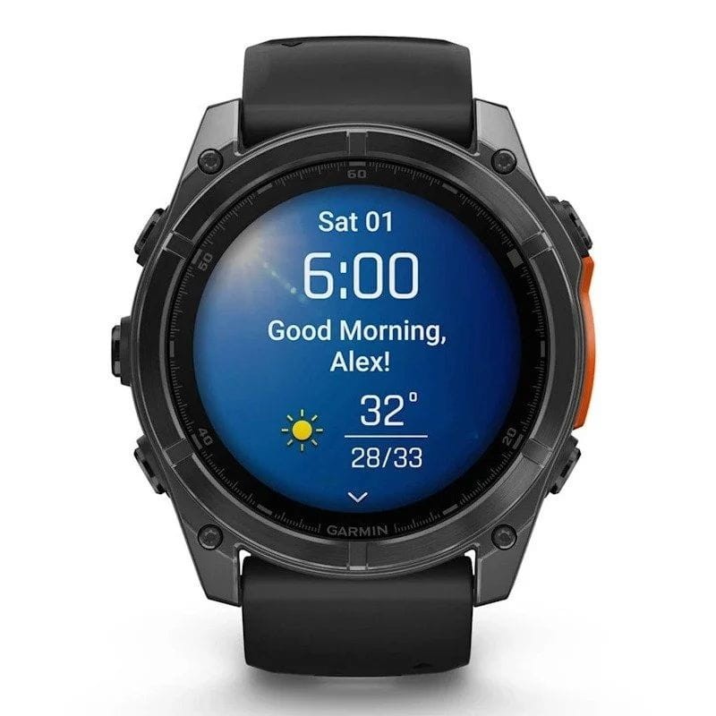 Garmin Fenix 8 AMOLED 51mm Acero Negro - Reloj Inteligente - Ítem1