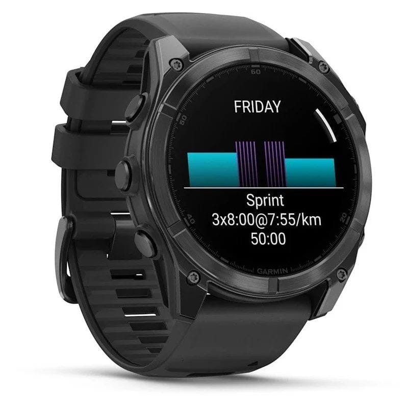 Garmin Fenix 8 AMOLED 51mm Acero Negro - Reloj Inteligente - Ítem2