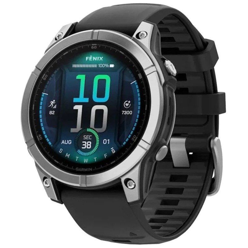 Garmin Fenix E 47mm Acero Negro - Reloj Inteligente - Ítem