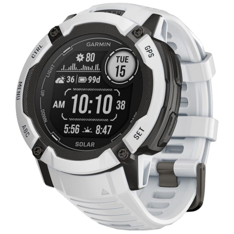 Garmin Instinct 2X Solar 50mm Blanc - Montre Connectée avec GPS - Ítem