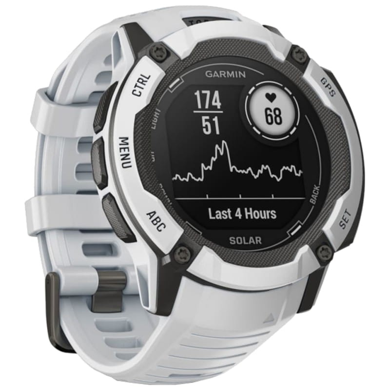 Garmin Instinct 2X Solar 50mm Blanc - Montre Connectée avec GPS - Ítem1