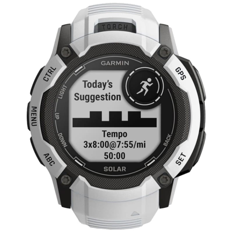 Garmin Instinct 2X Solar 50mm Blanc - Montre Connectée avec GPS - Ítem4