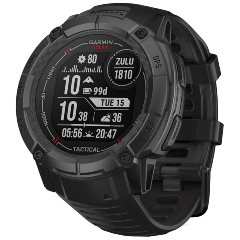 Garmin Instinct 2X Solar Tactical Edition 50 mm Noir - Montre intelligente avec GPS - Ítem