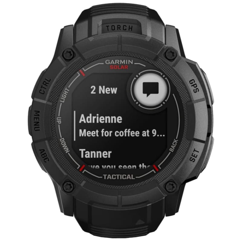 Garmin Instinct 2X Solar Tactical Edition 50 mm Noir - Montre intelligente avec GPS - Ítem5