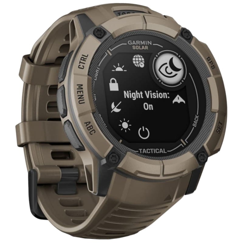 Garmin Instinct 2X Solar Tactical Edition 50 mm Marron - Montre intelligente avec GPS - Ítem1