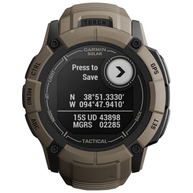 Garmin Instinct 2X Solar Tactical Edition 50 mm Marron - Montre intelligente avec GPS - Ítem3