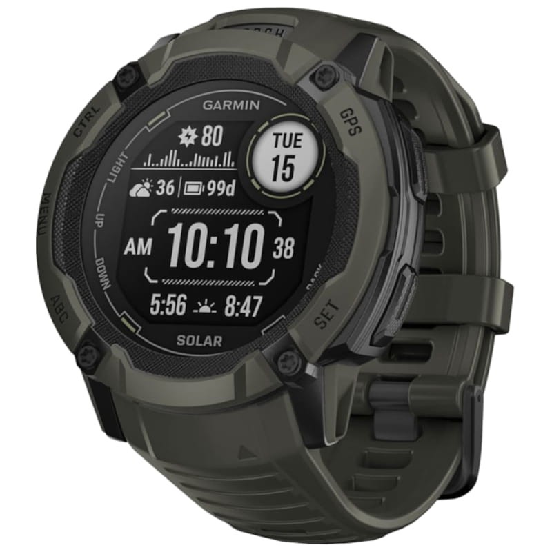 Garmin Instinct 2X Solar 50mm Vert - Montre Connectée avec GPS - Ítem