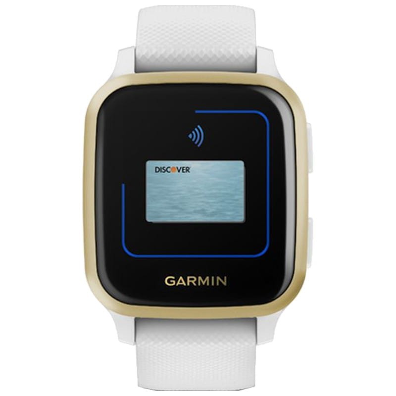 Garmin Venu Sq Smartwatch Blanco/Dorado