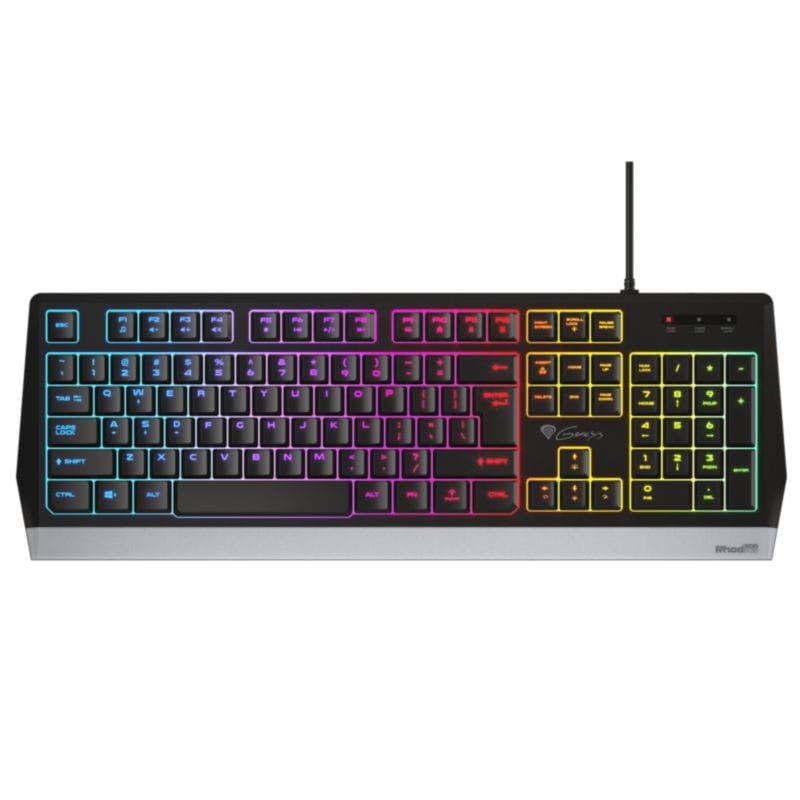 Genesis Rhod 300 RGB 8 ms Anti-Ghosting Preto - Teclado para jogos - Item