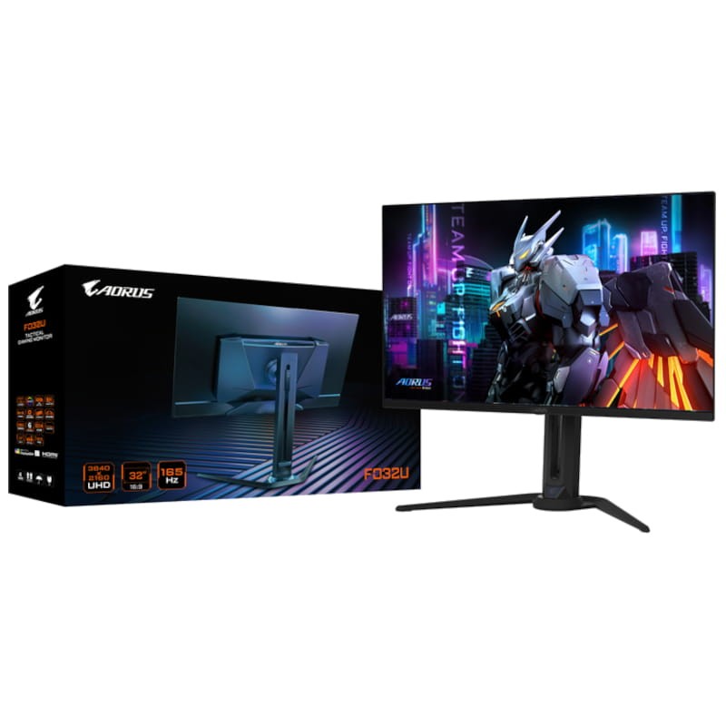 Gigabyte AORUS FO32U 31.5 4K UHD OLED 165 Hz FreeSync Premium Pro Negro - Monitor PC - Ítem10