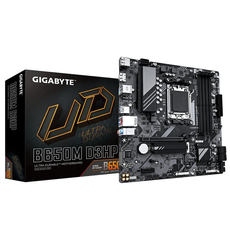 Gigabyte B650M D3HP G10 AM5 micro ATX - Placa-mãe - Item