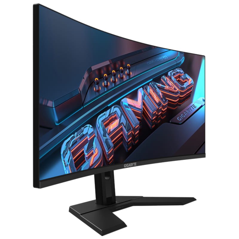 Gigabyte GS34WQC 34 WQHD VA UltraWide Incurvé FreeSync Premium 120 Hz Noir - Moniteur PC - Ítem1