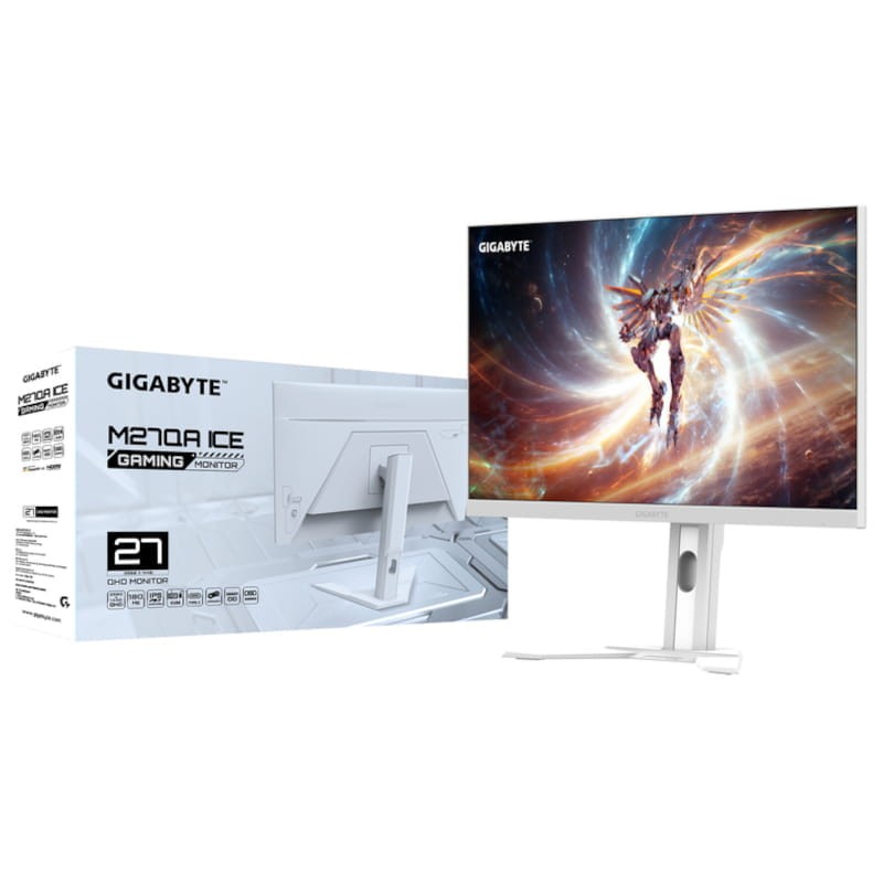 Gigabyte M27QA ICE 27 2K QHD IPS 180 Hz FreeSync Blanco - Monitor Gaming - Ítem10