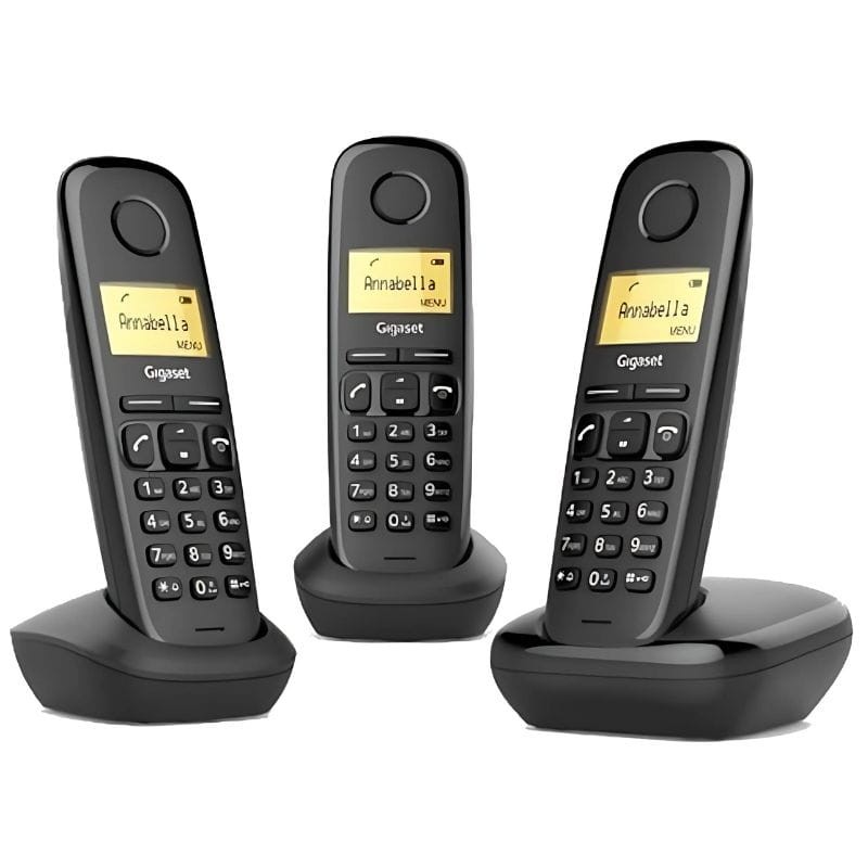 Gigaset A170 Trio Téléphone DECT/analogique Noir - Téléphone - Ítem