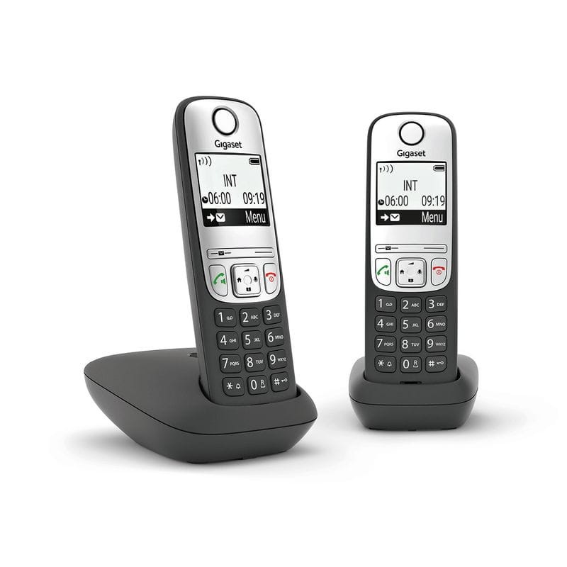 Gigaset A690 Duo Téléphone DECT/analogique Noir - Téléphone fixe - Ítem1