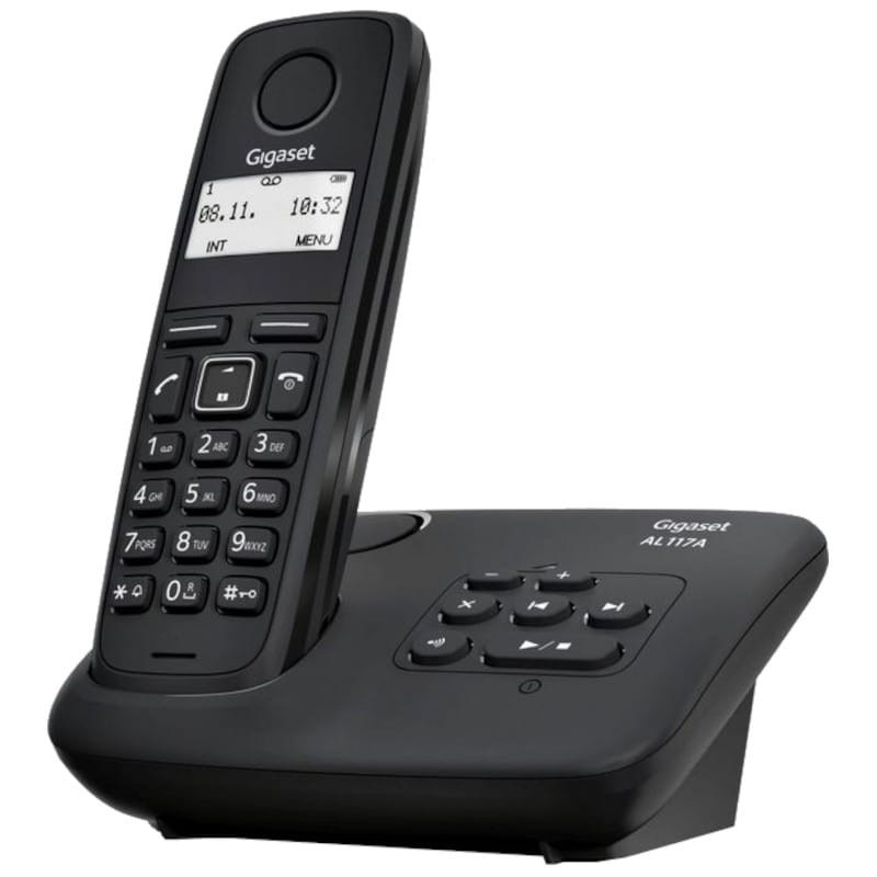 Gigaset AL117A Téléphone DECT Noir - Téléphone Fixe - Ítem