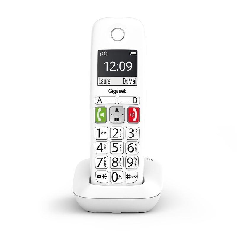 Gigaset E290 Duo Téléphone DECT/analogique Blanc - Téléphone - Ítem2