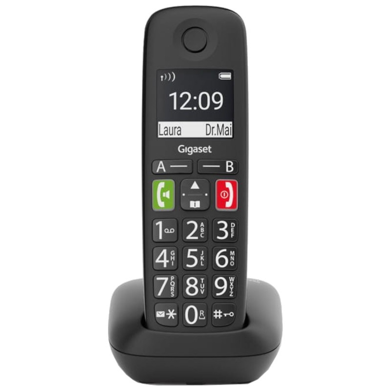 Gigaset S30852-H2901-D201 DECT/analógico Negro - Teléfono - Ítem