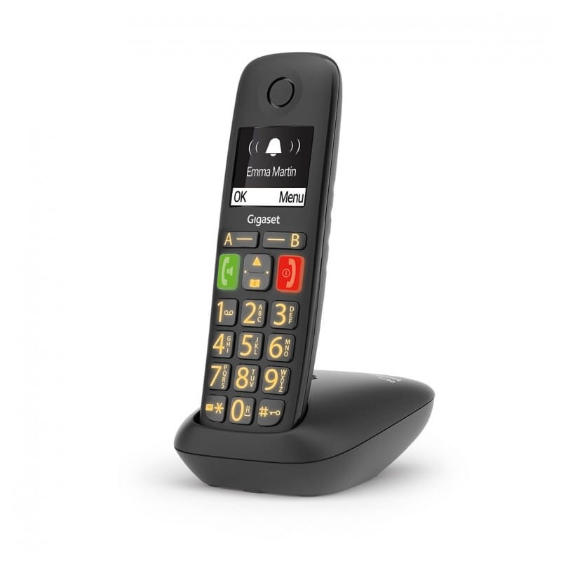 Gigaset S30852-H2901-D201 DECT/analógico Negro - Teléfono - Ítem2