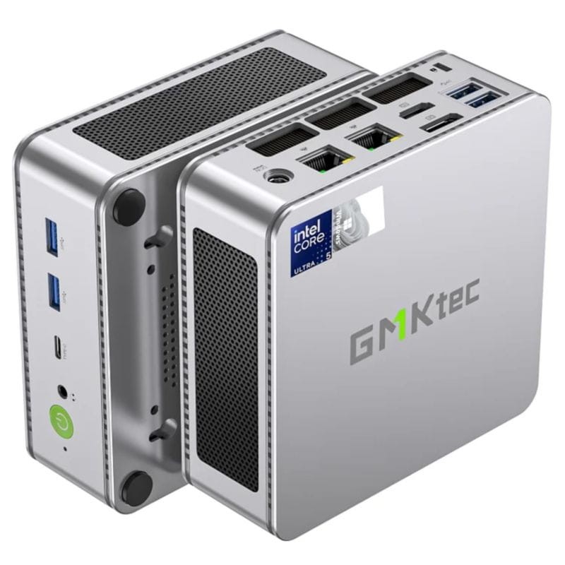 GMKtec NucBox K9 Intel Ultra 5 125H/32GB/1TB Gris - Mini PC - Ítem