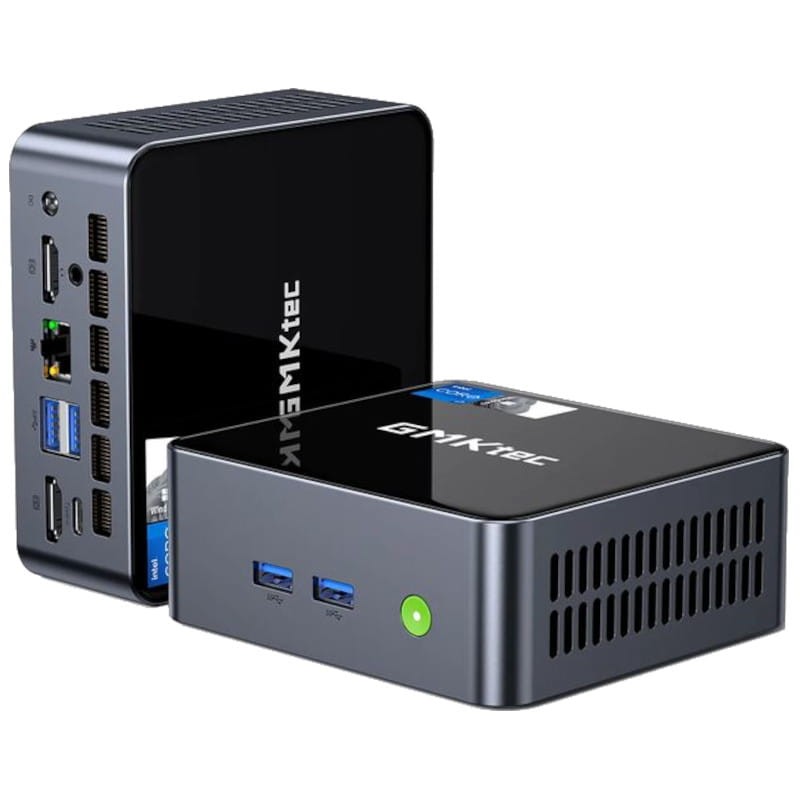 GMKtec NucBox M2 Pro Intel i7-1195G7/16GB/1TB SSD/Windows 11 Pro Gris - Mini PC - Ítem