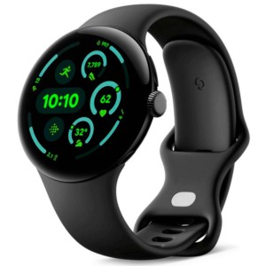 Google Pixel Watch 3 45mm Wi-Fi Negro con Correa Obsidiana