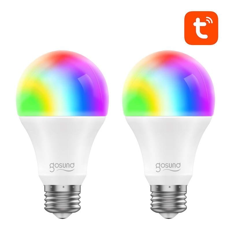 Gosund NiteBird WB4-2 RGB E27 Tuya Pack de 2 - Ampoule LED intelligente - Ítem1