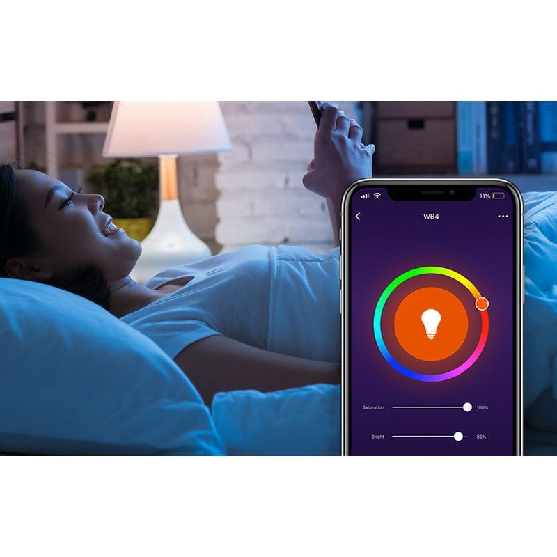 Gosund NiteBird WB4-2 RGB E27 Tuya Pack de 2 - Ampoule LED intelligente - Ítem4