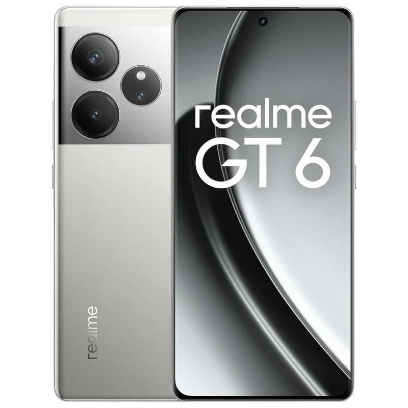 Realme GT6 12GB/256GB Silver - Téléphone portable - Ítem